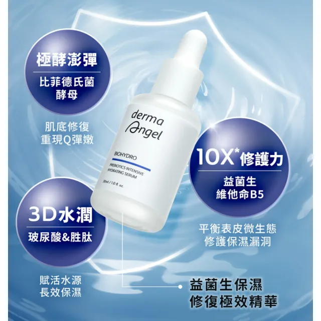 【derma Angel 護妍天使】益菌生保濕修復極效精華(30ml)