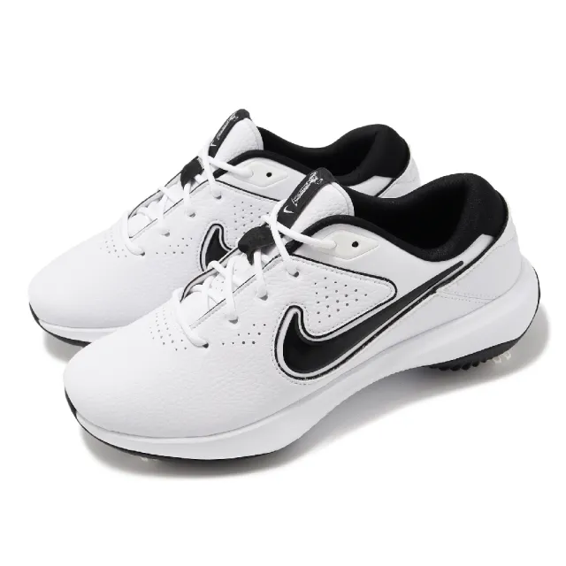 【NIKE GOLF】高爾夫球鞋 Victory Pro 3 NN 男鞋 女鞋 寬楦 白 黑 防潑水 可拆釘 運動鞋(DX9028-110)