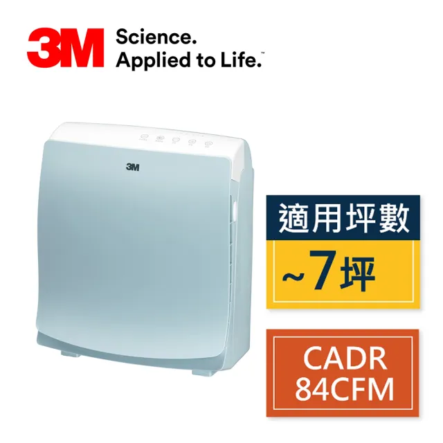 【3M】超舒淨6坪負離子空氣清淨機 FA-M12 -舒服藍 超值兩入組(加碼送兩片替換濾網)