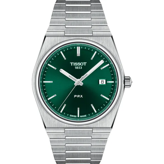 【TISSOT 天梭】PRX系列70年代復刻手錶 石英錶 鋼帶 40mm 開學(任選一款)