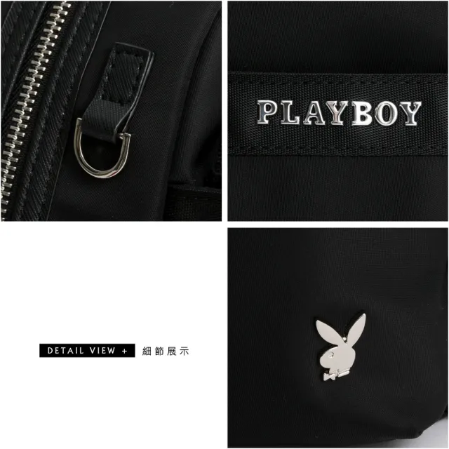 【PLAYBOY】小後背包 Futura系列(黑色)