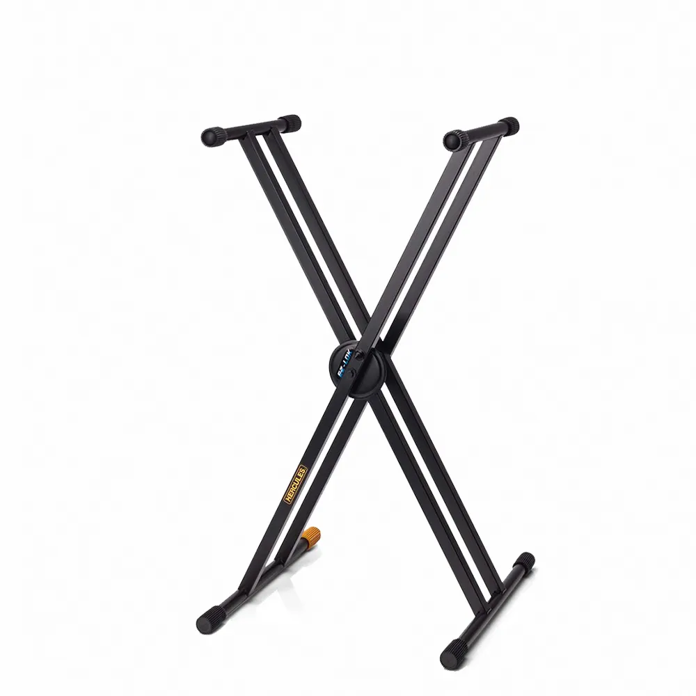 【Hercules 海克力斯】KS-120B 折疊型 雙X鍵盤架(原廠公司貨 商品有保障)