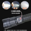 【明沛】P50 LED伸縮調焦手電筒(25W LED-1200流明-防潑水-露營-登山-騎車-釣魚-維修-MP9430)