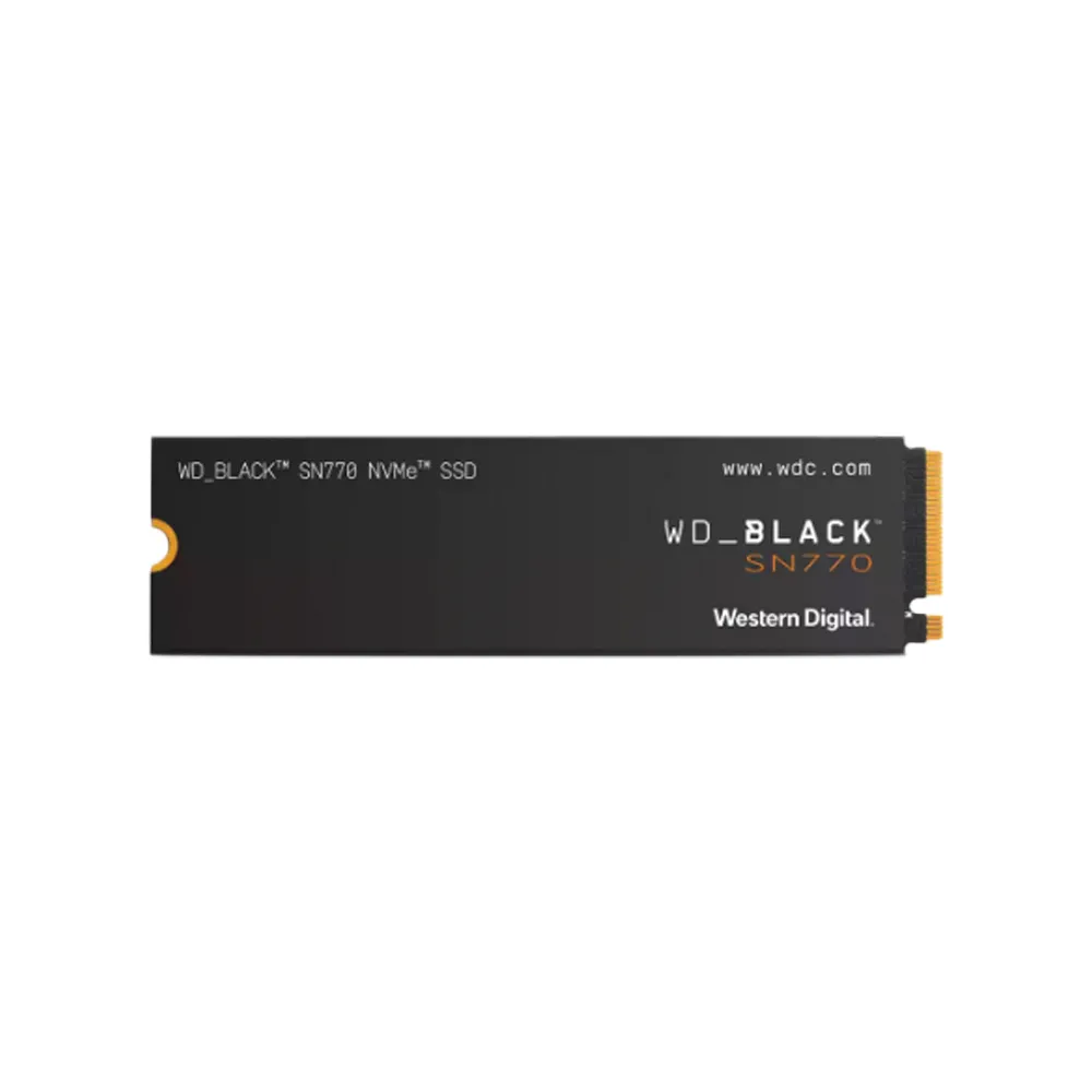 【WD 威騰】WD BLACK 黑標 SN770 500G Gen4 NVMe PCIe SSD固態硬碟(WDS500G3X0E)