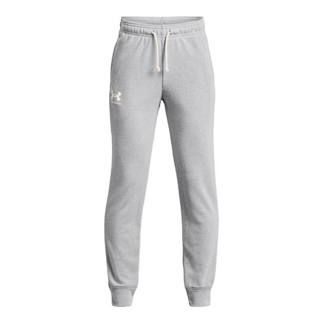【UNDER ARMOUR】UA官方直營 男童 Rival Terry Jogger運動長褲_1377254-011(灰)
