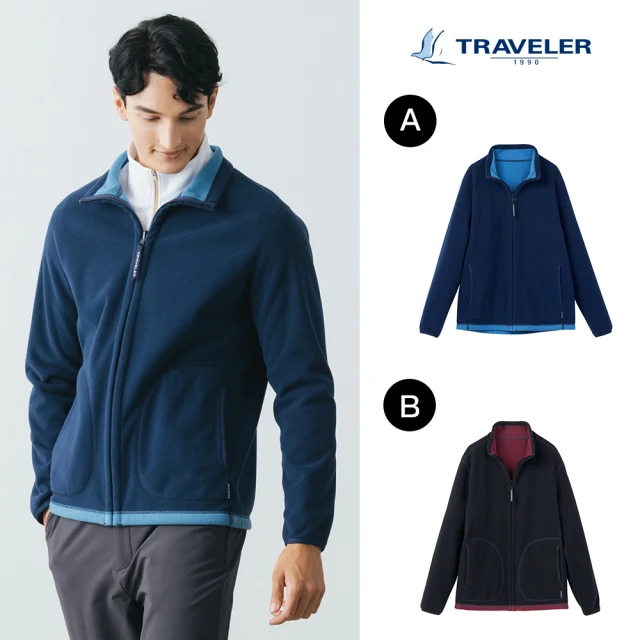 TRAVELER 旅行者 男款Polartec Windbloc防風保暖雙面穿外套_232TR215(防風保暖/雙面穿外套)