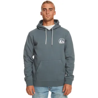 【Quiksilver】男款 男裝 帽T 連帽上衣 CLEAN CIRCLE HOODIE(灰色)