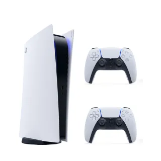 【SONY 索尼】PS5 數位版主機+《控制器任選X1》