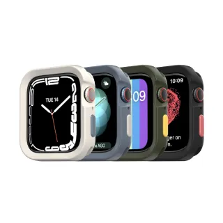 【魚骨牌 SwitchEasy】Apple Watch 9/8/7/6/5/4/SE 40/41mm Colors 手錶保護殼(通用最新S9)