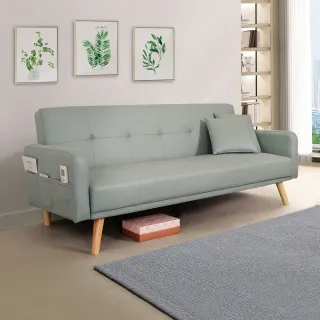 【Homelike】莫迪科技布沙發床(附抱枕x2)