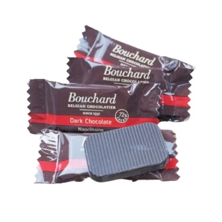 【甜園】Bouchard 72%黑巧克力 200gX3包(比利時黑巧克力 黑巧克力 登山 爬山 補充熱量)
