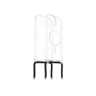 【OtterBox】iPhone 15 6.1吋 ReactNecklace 簡約掛繩輕透防摔殼(透明)