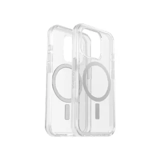【OtterBox】iPhone 15 Pro 6.1吋 Symmetry Plus 炫彩幾何保護殼-透明(支援MagSafe)
