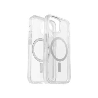 【OtterBox】iPhone 15 6.1吋 Symmetry Plus 炫彩幾何保護殼-透明(支援MagSafe)