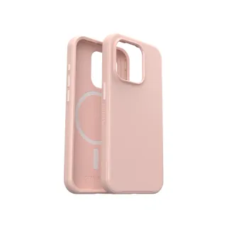 【OtterBox】iPhone 15 Pro 6.1吋 Symmetry Plus 炫彩幾何保護殼-粉色(支援MagSafe)
