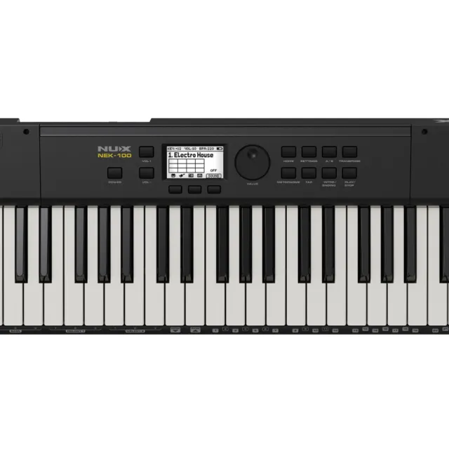 【NUX】NUX NEK-100 PIANO Busking Keyboard 電子琴(2024新上市新品)