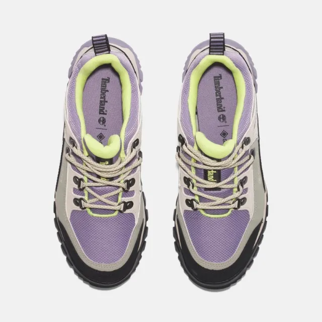 【Timberland】女款紫色低筒防水健行鞋(A5ZT8EQ0)