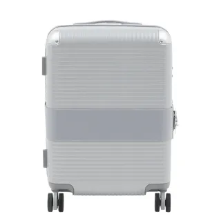 【FPM MILANO】BANK ZIP Glacier Grey系列 21吋行李箱 月光銀 -平輸品(A2055M01918)