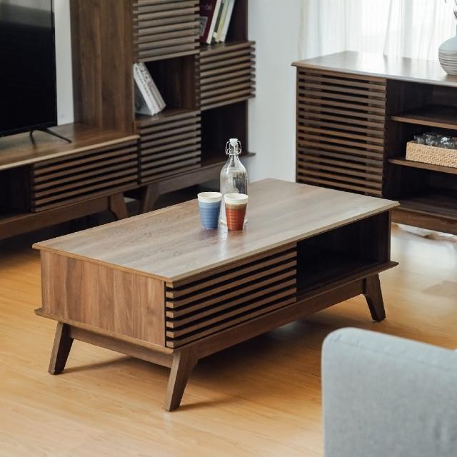 【RICHOME】德瑞克茶几桌/客廳桌/咖啡桌/桌子(120CM寬大桌面)
