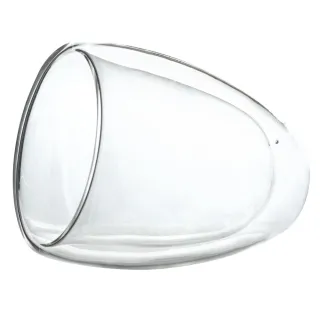 【MASTER】玻璃杯 雙層玻璃杯 350ml 咖啡杯 耐熱玻璃杯 高硼矽玻璃杯 5-DG350(玻璃水杯 茶杯 馬克杯)