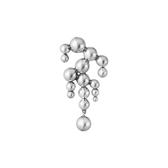 Georg Jensen 喬治傑生Georg Jensen 喬治傑生 MOONLIGHT GRAPES 吊燈形單邊針式耳環 左耳