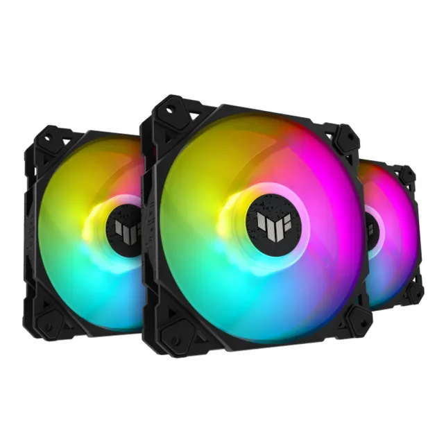 【ASUS 華碩】機殼+風扇組★TUF Gaming GT502 電腦機殼+TF120 風扇