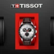 【TISSOT 天梭 官方授權】PRS 516 CHRONOGRAPH 賽車三眼計時腕錶 母親節 禮物(T1316171603200)