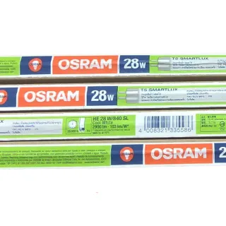 【Osram 歐司朗】T5 28W/4尺 21W/3尺 傳統螢光燈管 陸製 白光 黃光 自然光 20入組(T5 4尺 螢光燈管)
