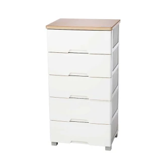 【KEYWAY 聯府】面寬56.6cm 樂家木頂板特大五層收納櫃140L-1入(置物櫃 整理櫃 W505)