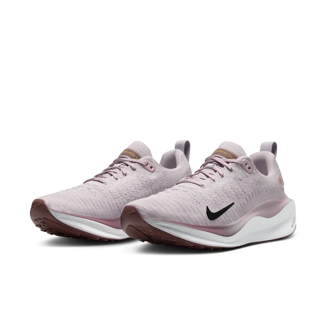 NIKE 耐吉 慢跑鞋 女鞋 運動鞋 緩震 W REACTX INFINITY RUN 4 灰紫 DR2670-010