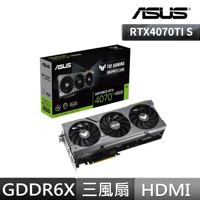 ASUS 華碩 TUF-RTX4070TIS-16G-GAMING 顯示卡