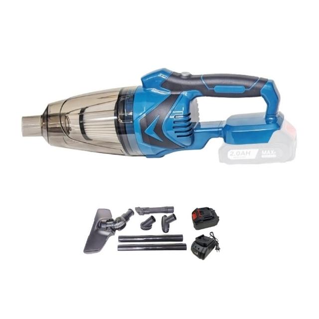 【Komori 森森機具】鋰電吸塵器 一電一充 送吸塵套組 交換禮物(牧田款 鋰電吸塵器 無線吸塵器)