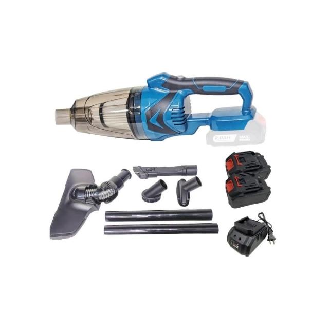 【Komori 森森機具】鋰電吸塵器 二電一充 送吸塵套組(牧田款 鋰電吸塵器 無線吸塵器)