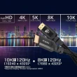 【ProMini】10K HDMI線 1.2公尺 2.1版高畫質公對公影音傳輸線 電競(II)