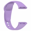 【Geroots】小米手錶超值版3代多彩矽膠單色錶帶腕帶(小米 Redmi Watch 3)