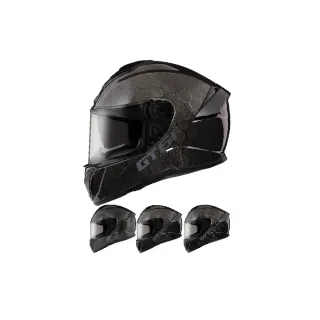 【ASTONE】GT6F 素色 六角碳纖 全罩式 安全帽(全罩 眼鏡溝 透氣內襯 內墨片)