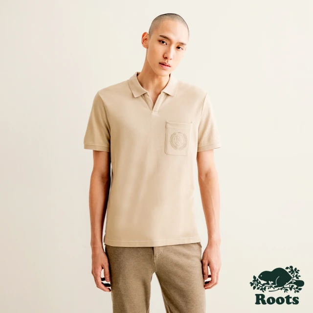 Timberland 男款深寶石藍成衣染色短袖 Polo 衫