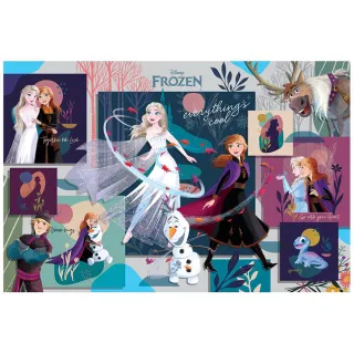 【HUNDRED PICTURES 百耘圖】Frozen2冰雪奇緣2-2拼圖1000片(迪士尼)