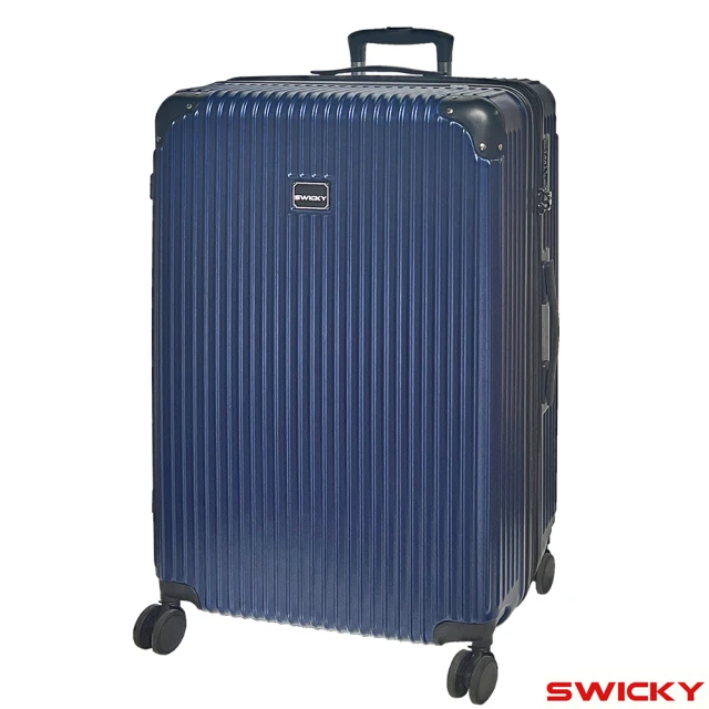 SWICKY 28吋都市經典系列旅行箱/行李箱(深藍)