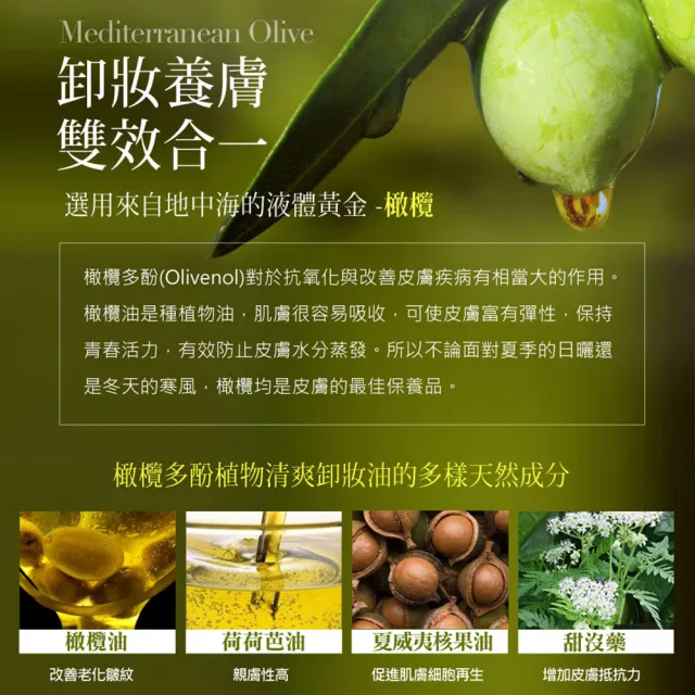 【SHILLS舒兒絲】橄欖多酚植物清爽卸妝油250ml_5入組(天然卸妝養膚)