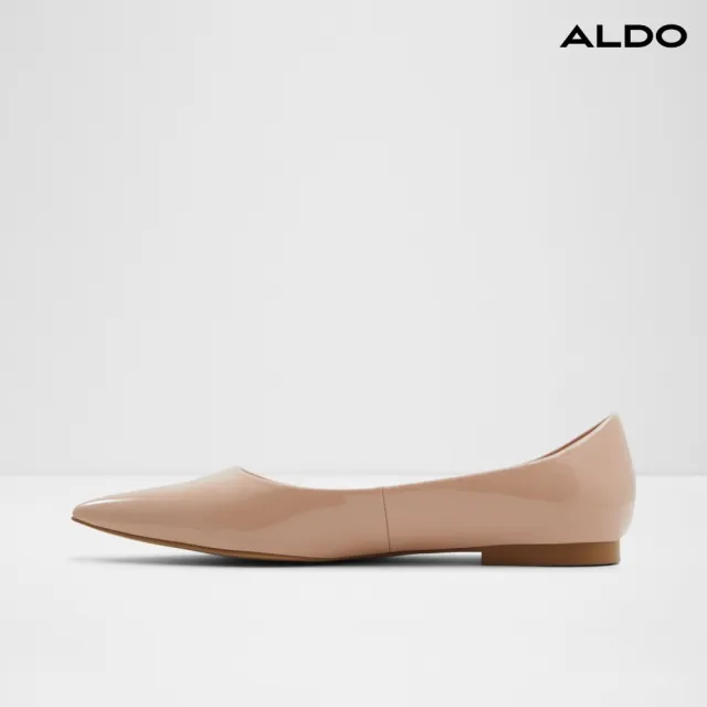 【ALDO】STESSYFLAT-質感美學純色平底鞋-女鞋(粉膚色)