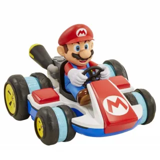 【Nintendo 任天堂】瑪利歐迷你遙控車(超級瑪利歐/遙控車/電動車/玩具車/小夜燈)