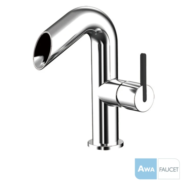 AWA歐瓦 INKY系列 日式風格設計 浴室增高無鉛龍頭 鉻