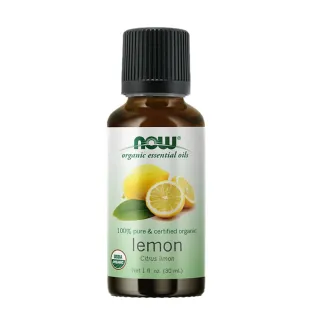 【NOW娜奧】美國USDA有機認證純檸檬精油 30ml -7420-Now Foods
