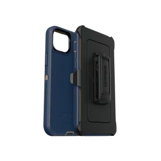 【OtterBox】iPhone 14 Plus 6.7吋 Defender 防禦者系列保護殼(藍)