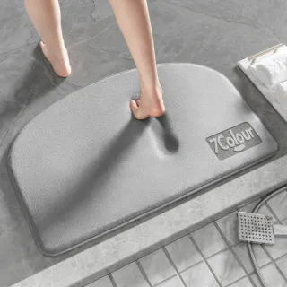 【kingkong】慢回彈珪藻泥吸水地墊 家用浴室腳踏墊 速乾地毯(40*60cm)