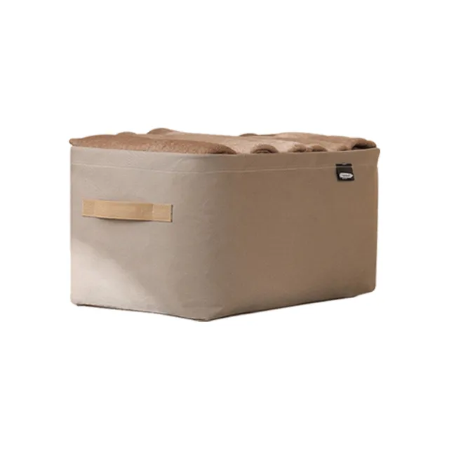 【Nil】鋼架款衣物收納筐 家用衣櫥抽屜式置物盒 防塵無紡布收納箱 可折疊收納盒