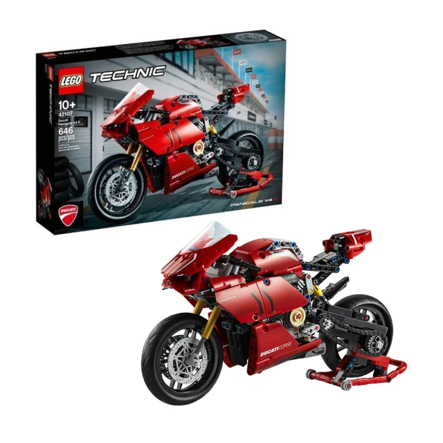 【LEGO 樂高】積木 科技系列 杜卡迪 Ducati Panigale V4 R42107w(代理版)