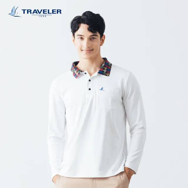 【TRAVELER 旅行者】男女款消臭吸排拇指孔上衣＿232TR803.801.822.823(消臭/吸排上衣)