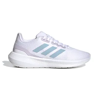 【adidas 愛迪達】RunFalcon 3.0 W 女鞋 白藍色 愛迪達 入門 運動鞋 舒適 運動 休閒鞋 ID2279